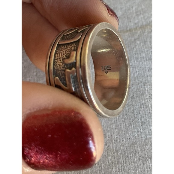 James Avery Lady's Song Of Solomon Sterling Silver Ring Band Size 7 - Picture 4 of 8